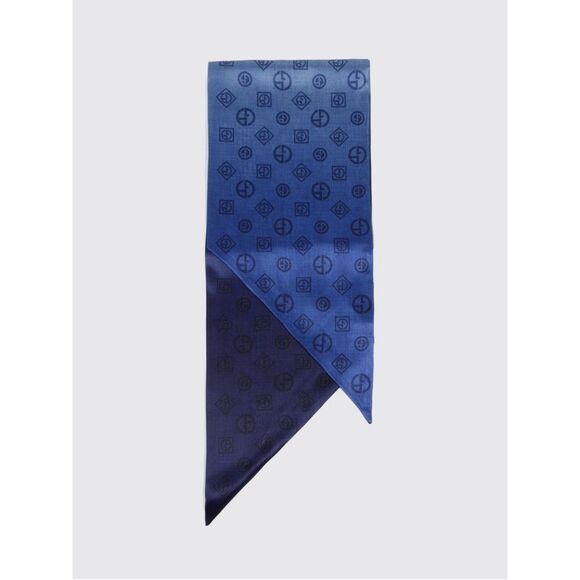 Giorgio Armani Scarf Men Blue